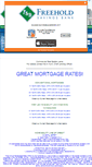 Mobile Screenshot of freeholdsavingsandloan.com
